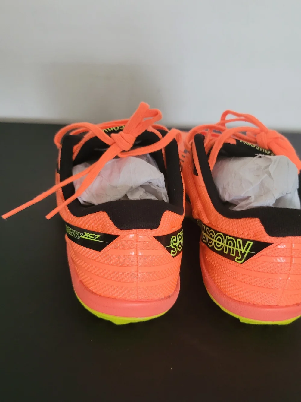 Saucony Neon Orange Running Shoes